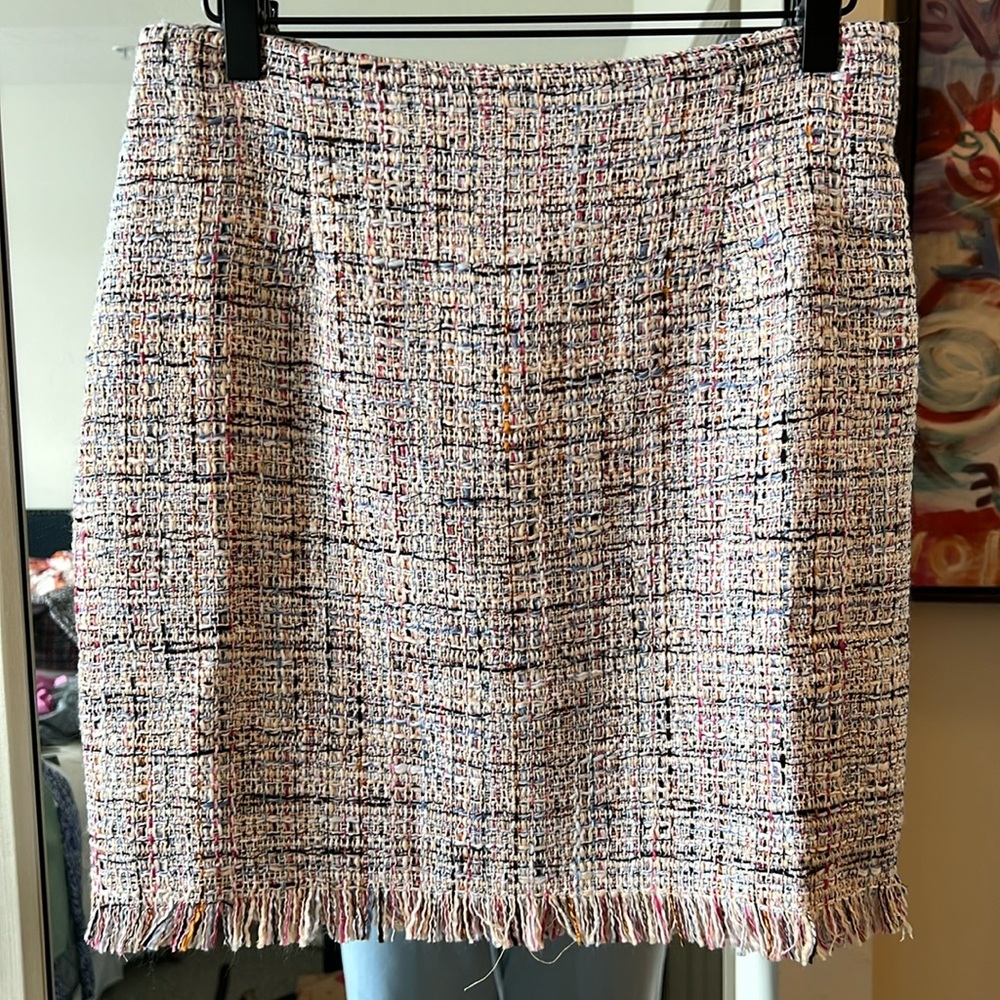Pink Lily, Tweed Skirt.